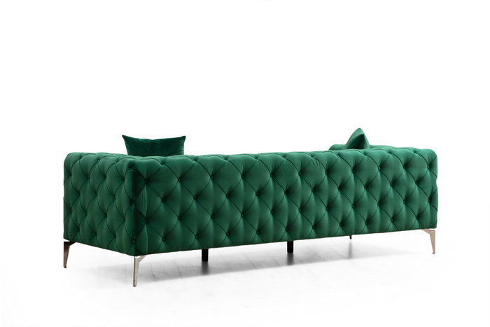 Atelier Del Sofa Como - Sofá de 3 plazas Verde